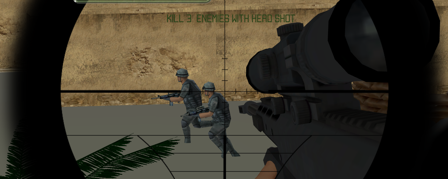 Gameplay screenshot 3 highlighting weapon customization in Legendary Sniper